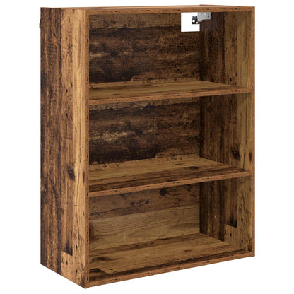 Highboard Altholz 69,5 x 34 x 180 cm Holzwerkstoff