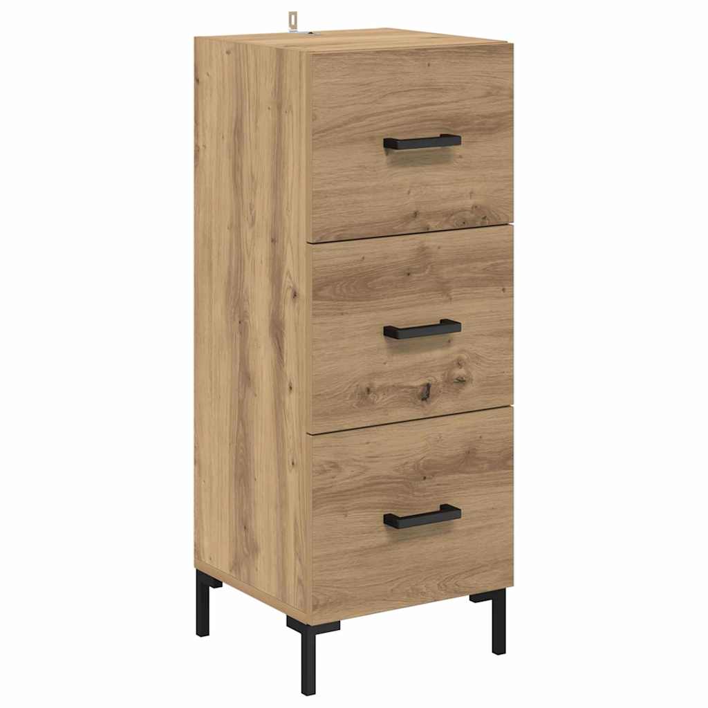 Highboard Artisan-Eiche 34,5 x 34 x 180 cm Holzwerkstoff