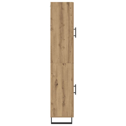 Highboard Artisan-Eiche 34,5 x 34 x 180 cm Holzwerkstoff