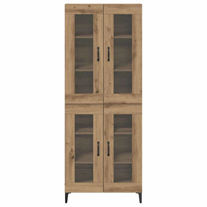 Highboard Artisan-Eiche 69,5 x 34 x 180 cm Holzwerkstoff