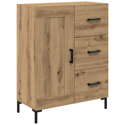 Highboard Artisan-Eiche 69,5 x 34 x 180 cm Holzwerkstoff