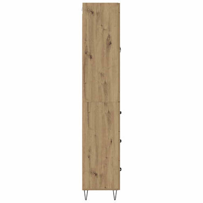 Highboard Artisan-Eiche 69,5 x 34 x 180 cm Holzwerkstoff