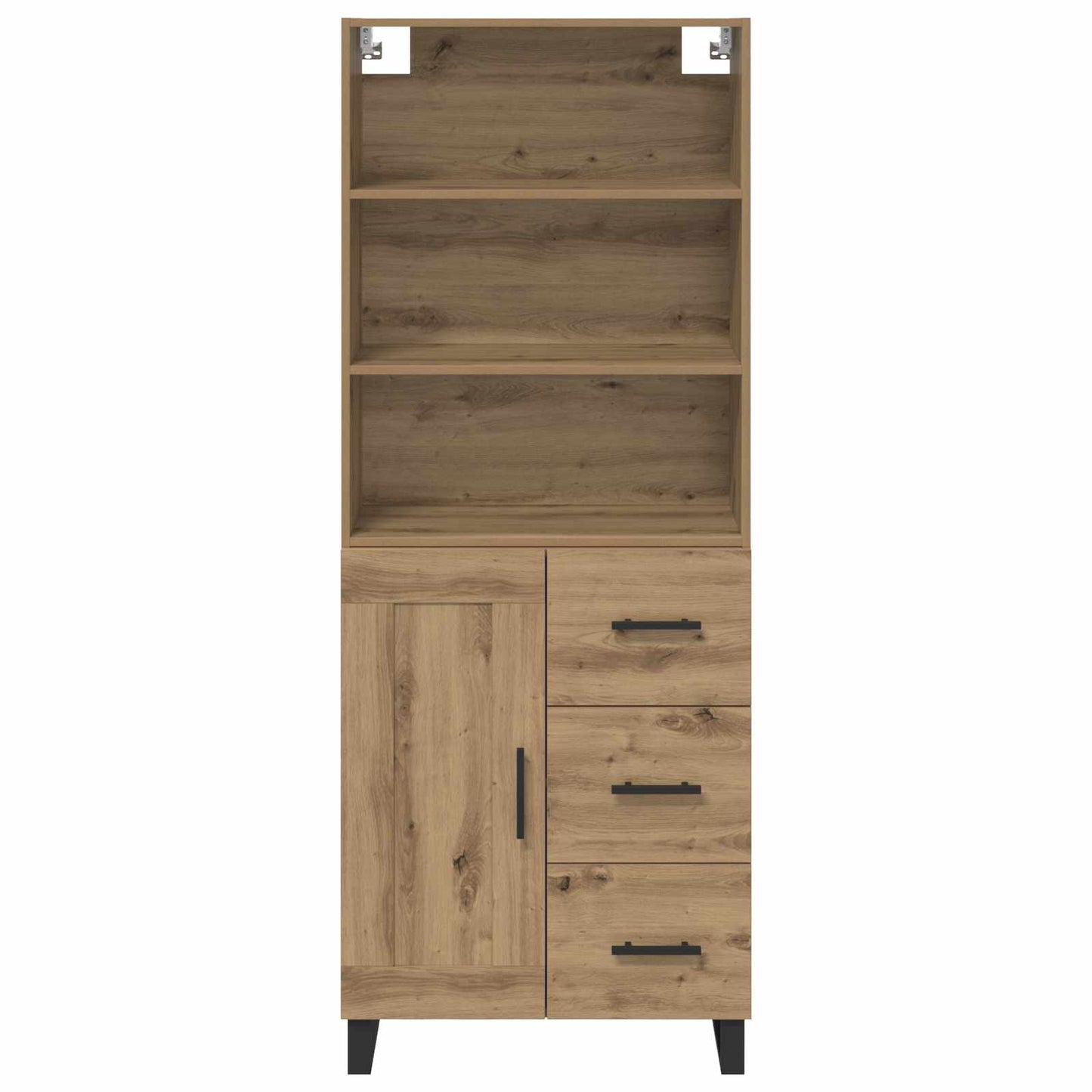 Highboard Artisan-Eiche 69,5 x 34 x 180 cm Holzwerkstoff