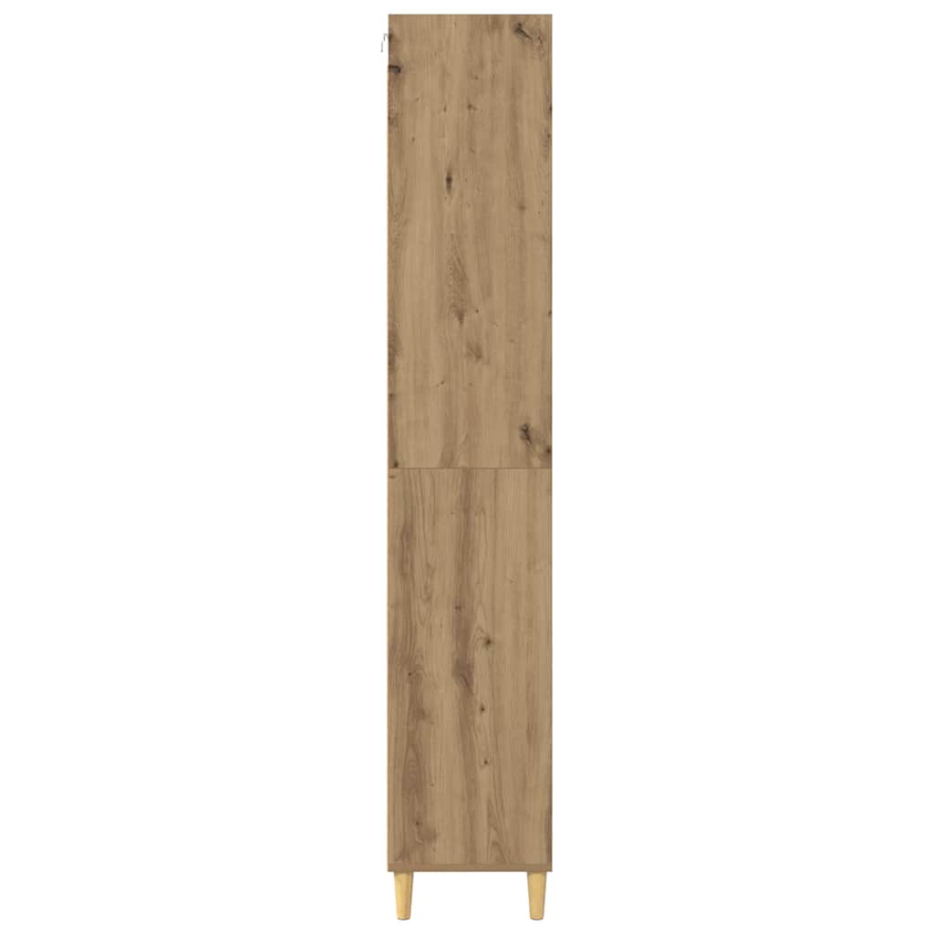 Highboard Artisan-Eiche 69,5 x 32,5 x 180 cm Holzwerkstoff