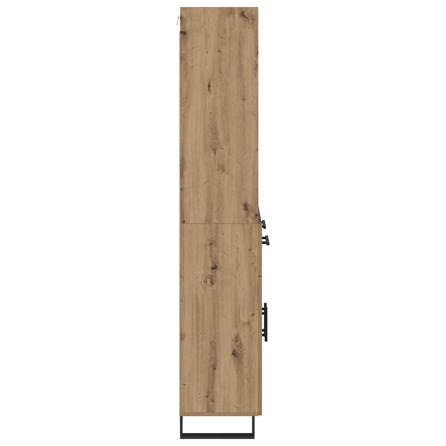 Highboard Artisan-Eiche 69,5 x 34 x 180 cm Holzwerkstoff
