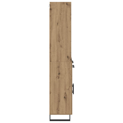 Highboard Artisan-Eiche 69,5 x 34 x 180 cm Holzwerkstoff