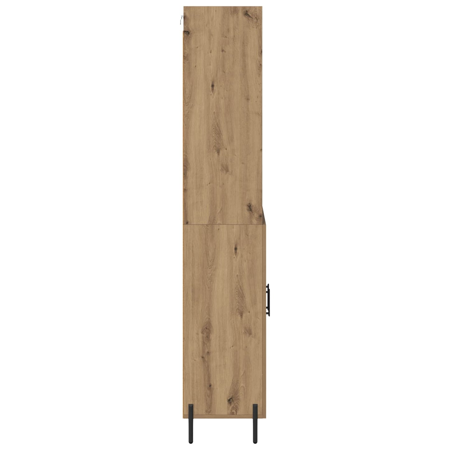 Highboard Artisan-Eiche 69,5 x 32,5 x 180 cm Holzwerkstoff