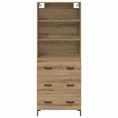 Highboard Artisan-Eiche 69,5 x 34 x 180 cm Holzwerkstoff