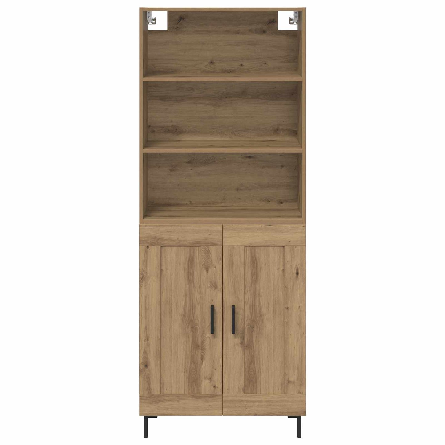 Highboard Artisan-Eiche 69,5 x 34 x 180 cm Holzwerkstoff