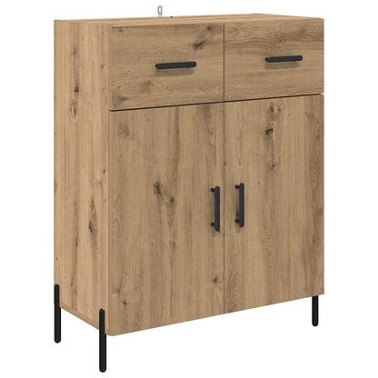 Highboard Artisan-Eiche 69,5 x 34 x 180 cm Holzwerkstoff