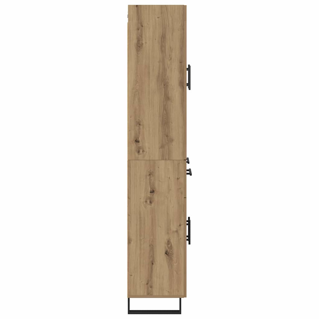 Highboard Artisan-Eiche 69,5 x 34 x 180 cm Holzwerkstoff
