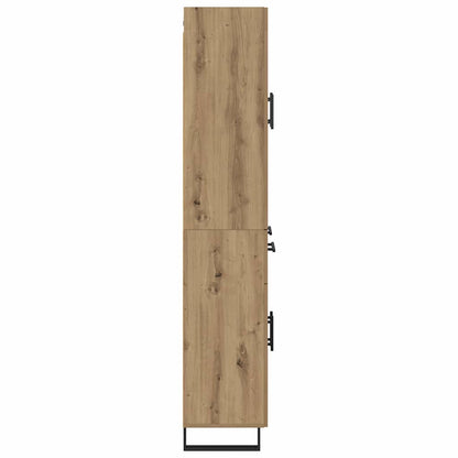 Highboard Artisan-Eiche 69,5 x 34 x 180 cm Holzwerkstoff