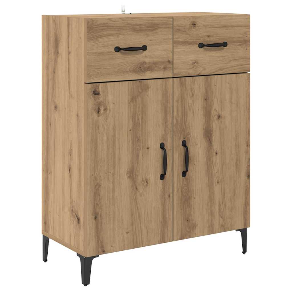 Highboard Artisan-Eiche 69,5 x 34 x 180 cm Holzwerkstoff