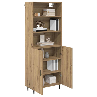 Highboard Artisan-Eiche 69,5 x 34 x 180 cm
