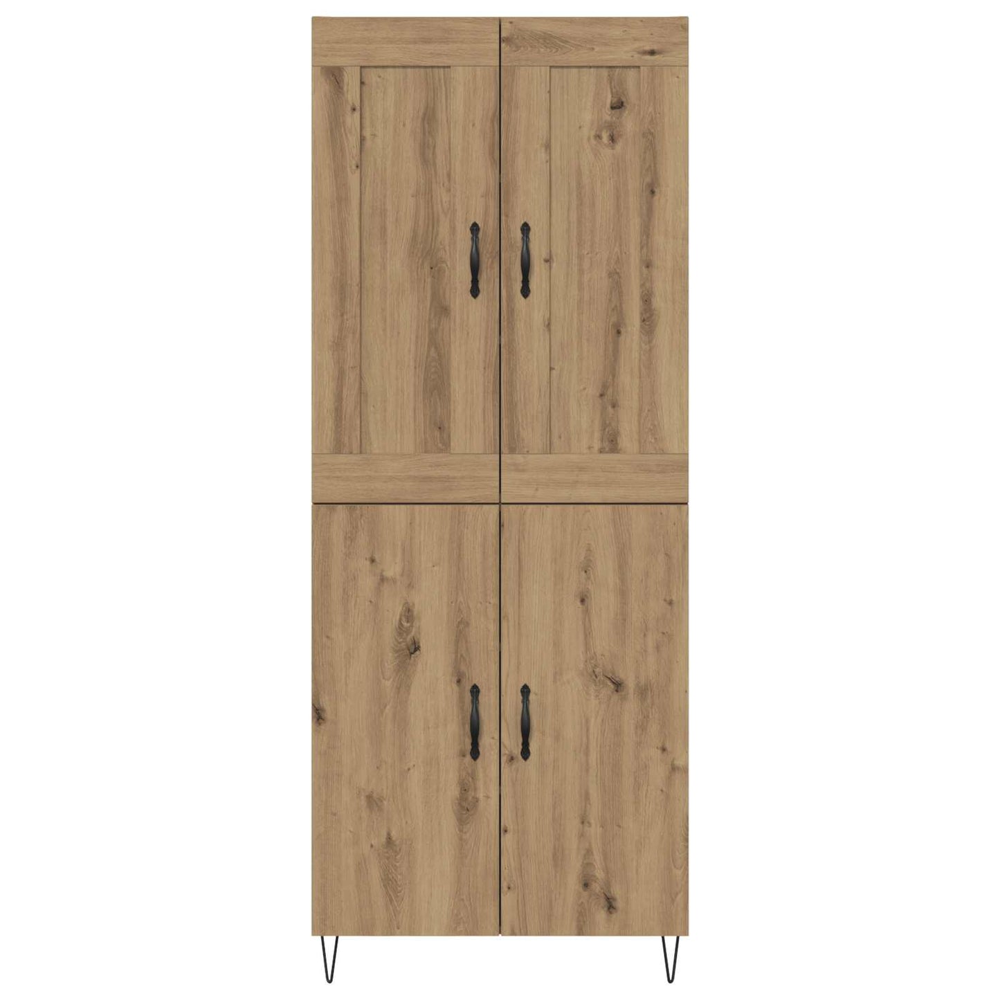 Highboard Artisan-Eiche 69,5 x 34 x 180 cm Holzwerkstoff