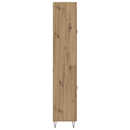 Highboard Artisan-Eiche 69,5 x 34 x 180 cm Holzwerkstoff