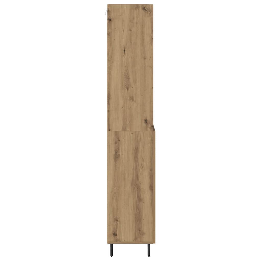 Highboard mit Schubladen Artisan-Eiche 69,5 x 34 x 180 cm