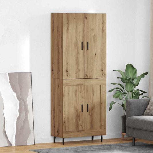 Highboard Artisan-Eiche 69,5 x 34 x 180 cm