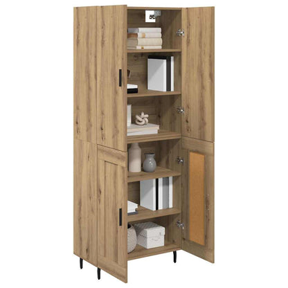 Highboard Artisan-Eiche 69,5 x 34 x 180 cm