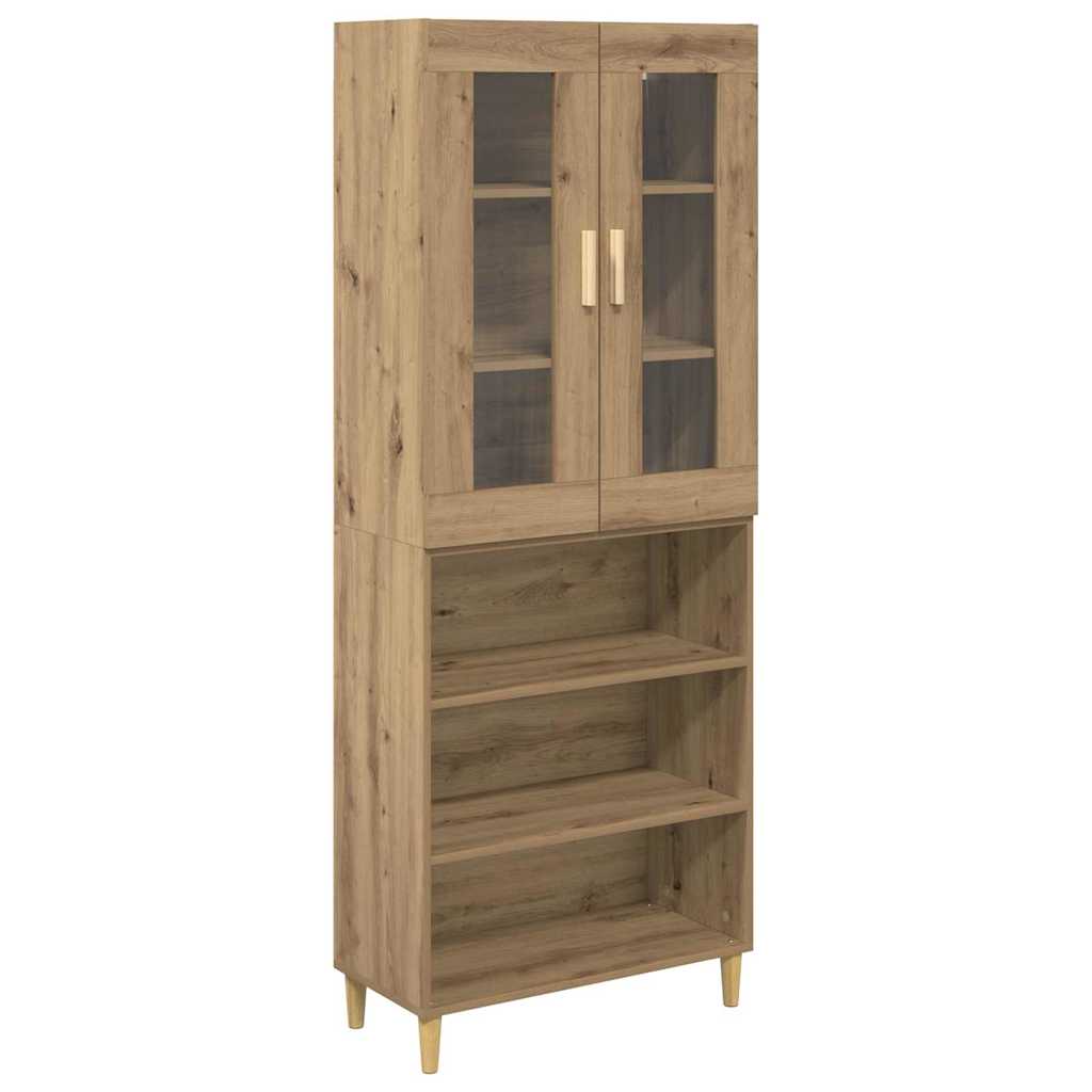 Highboard Artisan-Eiche 69,5 x 34 x 180 cm