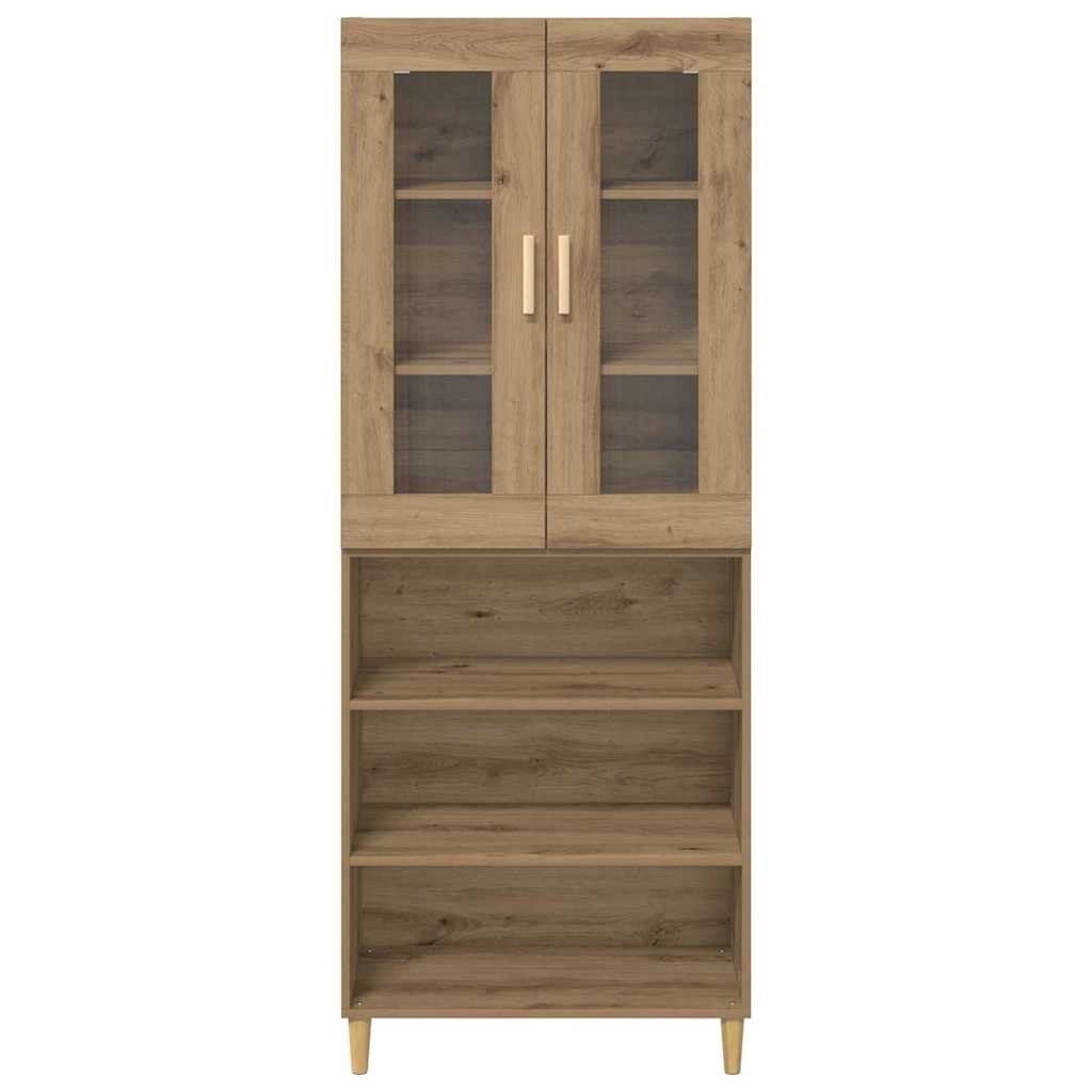 Highboard Artisan-Eiche 69,5 x 34 x 180 cm