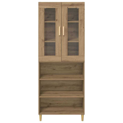 Highboard Artisan-Eiche 69,5 x 34 x 180 cm