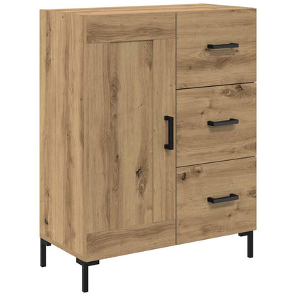 Highboard mit Schubladen 2 pcs Artisan-Eiche Holzwerkstoff