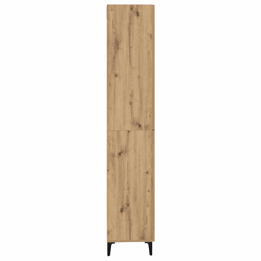 Highboard Artisan-Eiche 69,5 x 34 x 180 cm Holzwerkstoff