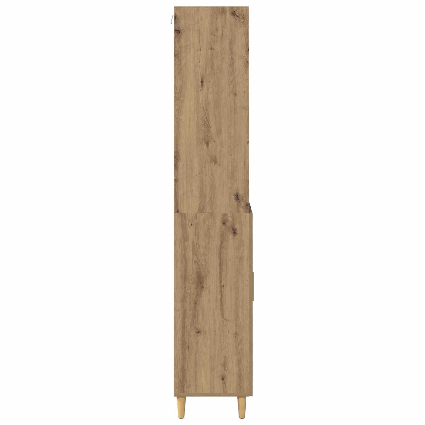 Highboard Artisan-Eiche 69,5 x 32,5 x 180 cm Holzwerkstoff