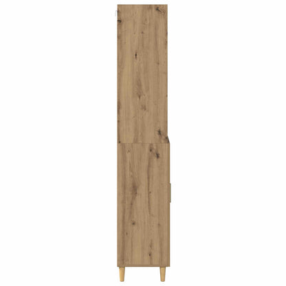 Highboard Artisan-Eiche 69,5 x 32,5 x 180 cm Holzwerkstoff
