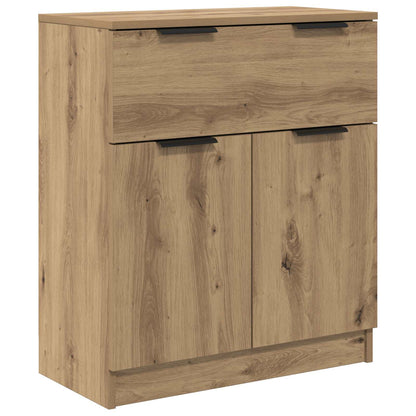 Sideboard mit Schubladen 3 pcs Artisan-Eiche Holzwerkstoff