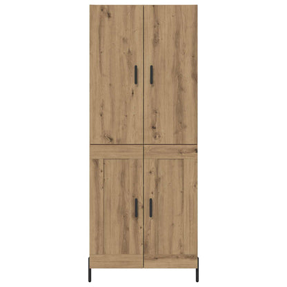 Highboard Artisan-Eiche 69,5 x 34 x 180 cm Holzwerkstoff