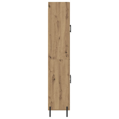 Highboard Artisan-Eiche 69,5 x 34 x 180 cm Holzwerkstoff