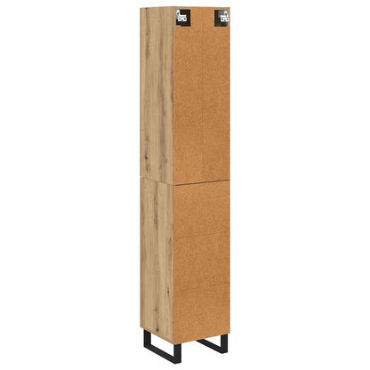Highboard Artisan-Eiche 69,5 x 34 x 180 cm Holzwerkstoff