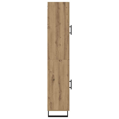 Highboard Artisan-Eiche 69,5 x 34 x 180 cm Holzwerkstoff