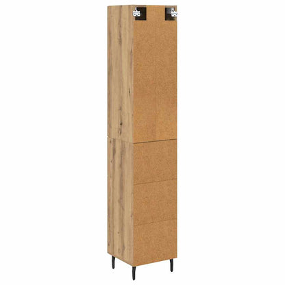 Highboard Artisan-Eiche 34,5 x 34 x 180 cm Holzwerkstoff