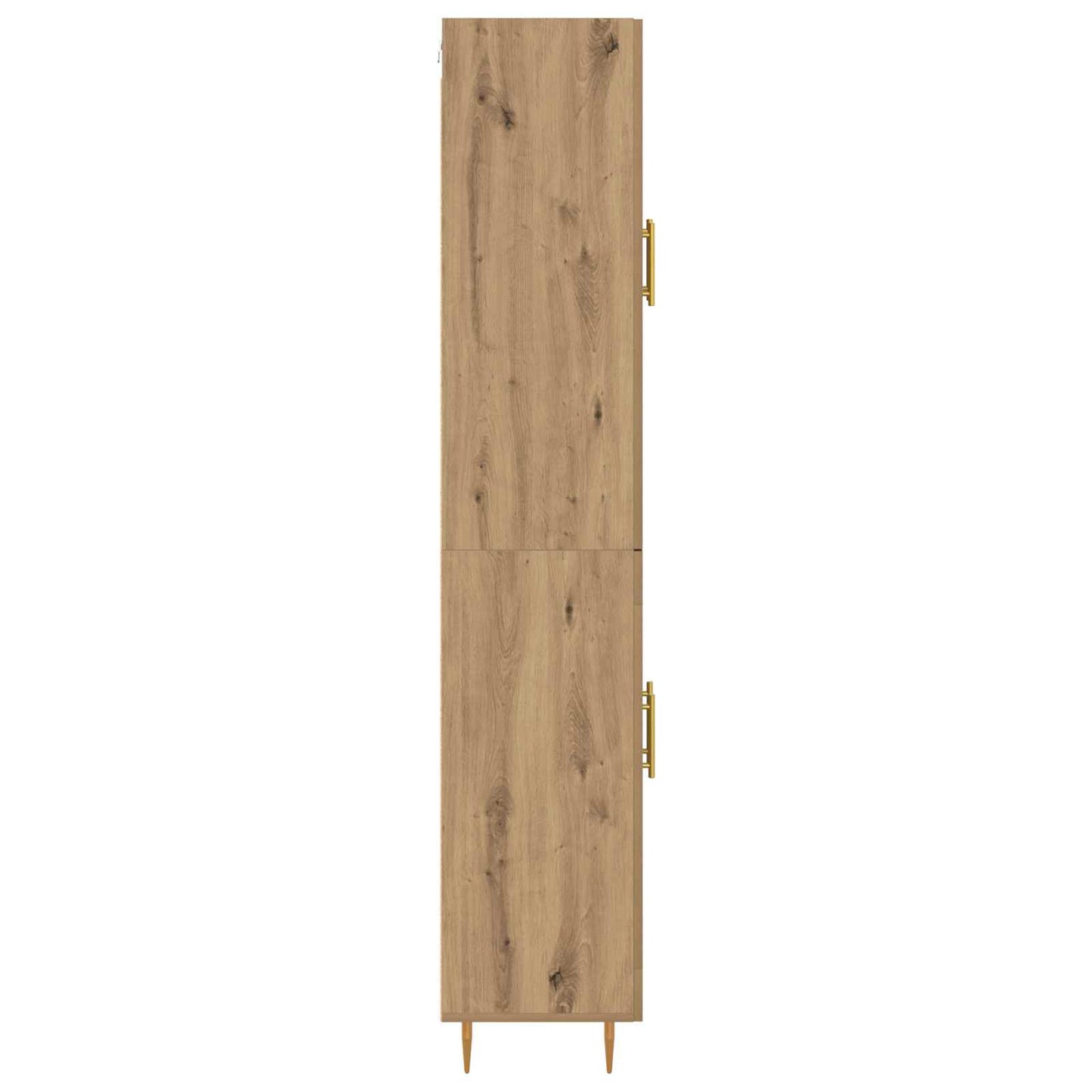 Highboard Artisan-Eiche 69,5 x 34 x 180 cm Holzwerkstoff
