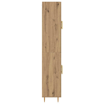 Highboard Artisan-Eiche 69,5 x 34 x 180 cm Holzwerkstoff