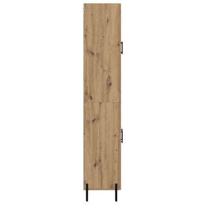 Highboard Artisan-Eiche 69,5 x 34 x 180 cm Holzwerkstoff