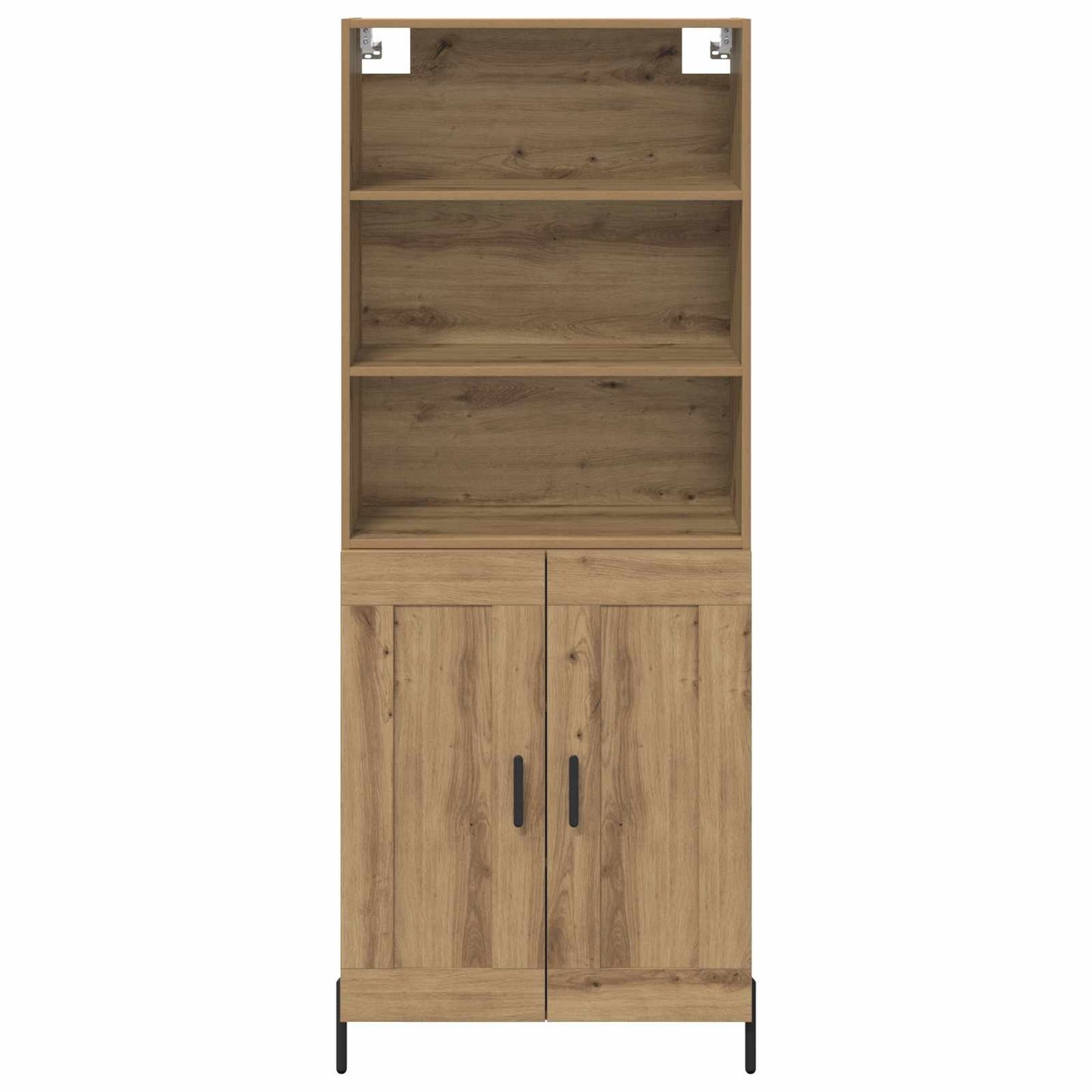 Highboard Artisan-Eiche 69,5 x 32,5 x 180 cm Holzwerkstoff