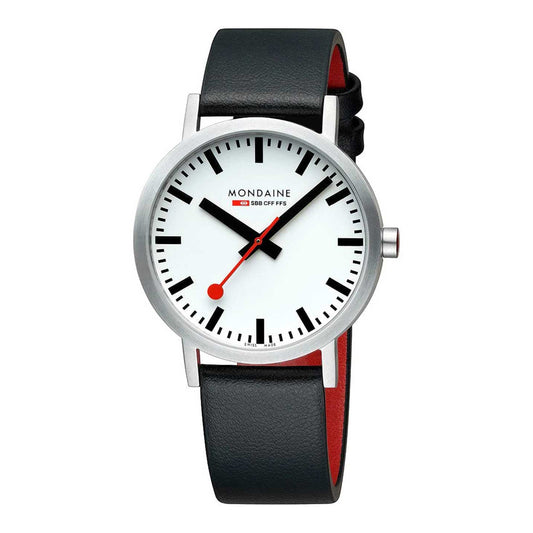 Mondaine Classic Swiss Railways A660.30360.16SBBV Herrenuhr-0
