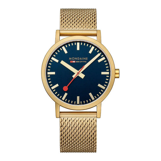 Mondaine Classic Swiss Railways A660.30360.40SBM Herrenuhr-0