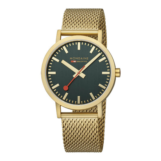 Mondaine Classic Swiss Railways A660.30360.60SBM Herrenuhr-0