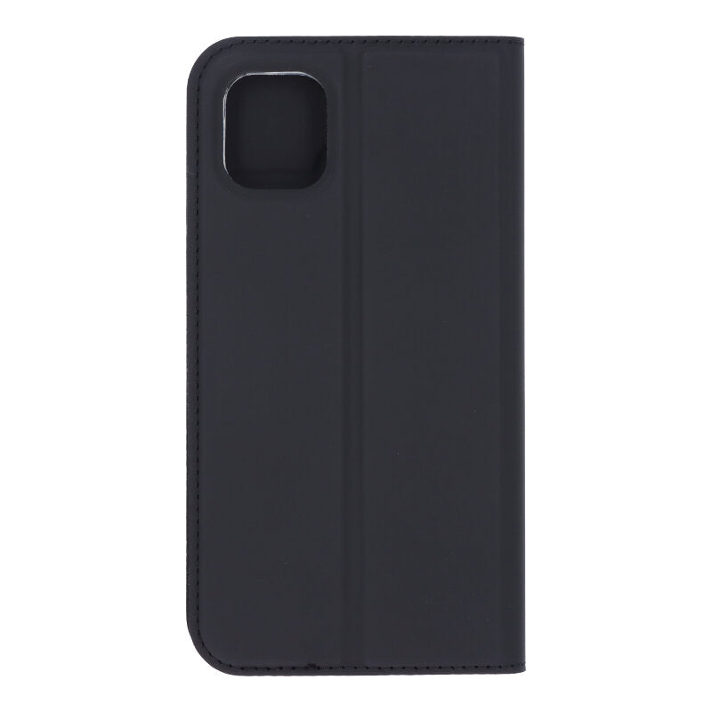 iPhone 11 Schwarz Horizontal Flip Leather Hülle