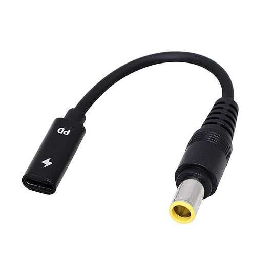 Type-C(Female) to 7.9*5.5mm(Male) Adapter Cable for Laptop Charger