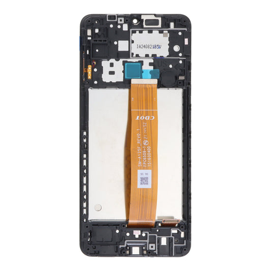 Samsung Galaxy A12/A12 Nacho/A12s A127 Bildschirmersatz mit Rahmen