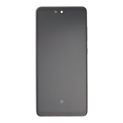 Kleines Display Ersatzbildschirm mit Rahmen für Samsung Galaxy A52 / A52 5G / A52s 5G OLED Schwarz