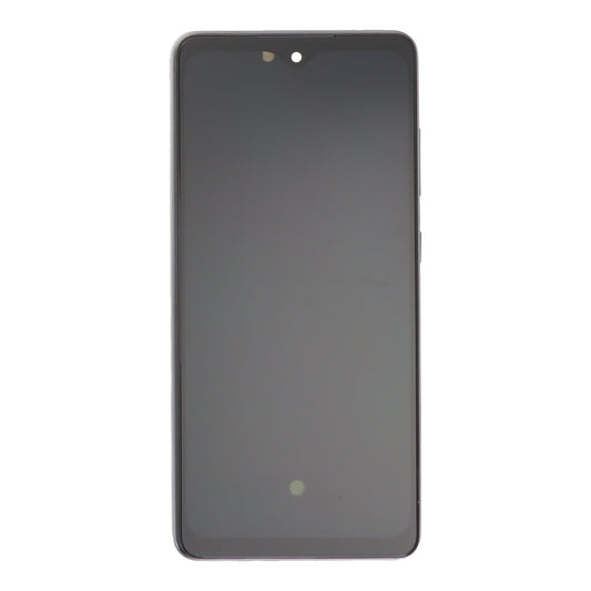 Kleines Display Ersatzbildschirm mit Rahmen für Samsung Galaxy A52 / A52 5G / A52s 5G OLED Schwarz