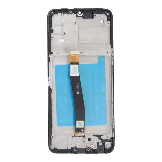 Samsung Galaxy A22 5G Bildschirmersatz mit Rahmen Schwarz