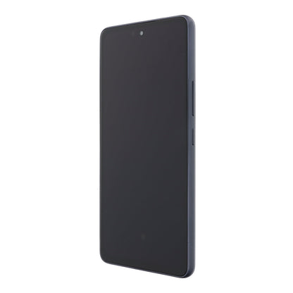 Bildschirmersatz mit Rahmen für Samsung Galaxy A53 5G OLED Schwarz
